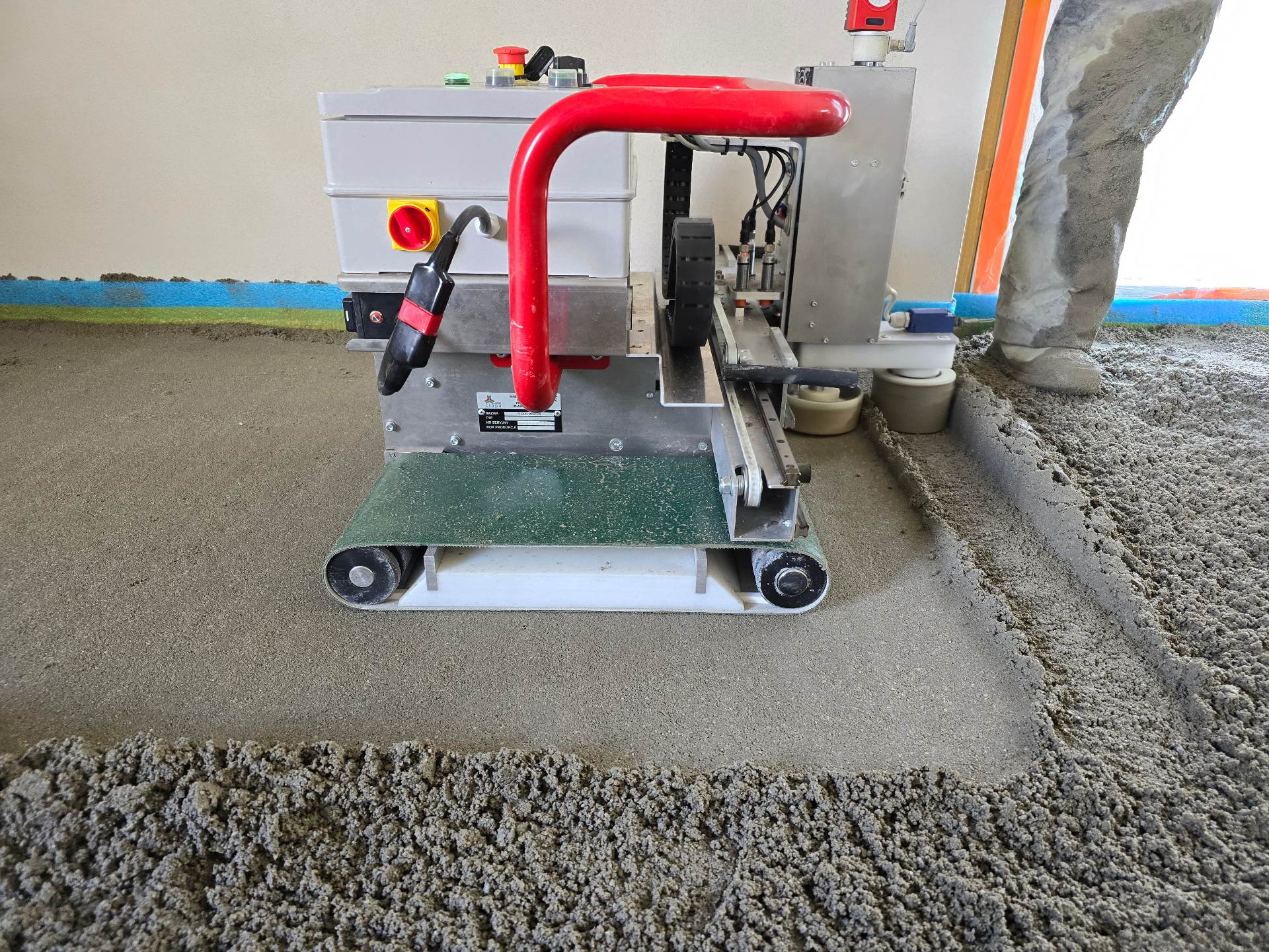 Robofloor robot při práci